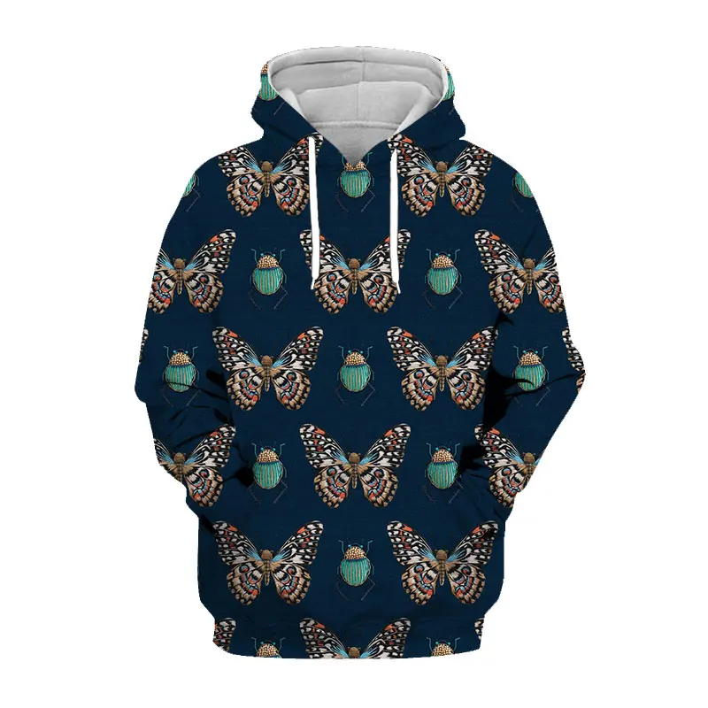 SONSPEE Insect Butterfly Hoodies 3D Print Fashion Men's Hooded Top Women Sweatshirt Men Hoody Fitness Unisex Streetwear C169-27
SONSPEE Insect Butterfly Hoodies 3D Print Fashion Men's Hooded Top Women Sweatshirt Men Hoody Fitness Unisex Streetwear C169-27