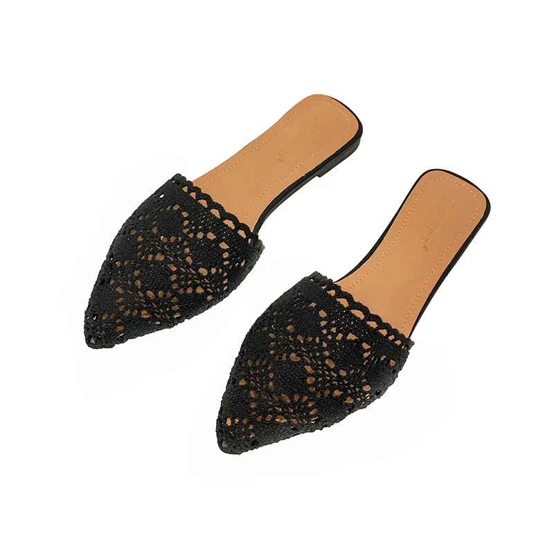 Pointed Toe Slippers Soft Flat Shoes Female Slides Slipers Women Lace Comfort Cover 2021 Scandals Sexy PU Rubber Fabric Basic
Pointed Toe Slippers Soft Flat Shoes Female Slides Slipers Women Lace Comfort Cover 2021 Scandals Sexy PU Rubber Fabric Basic