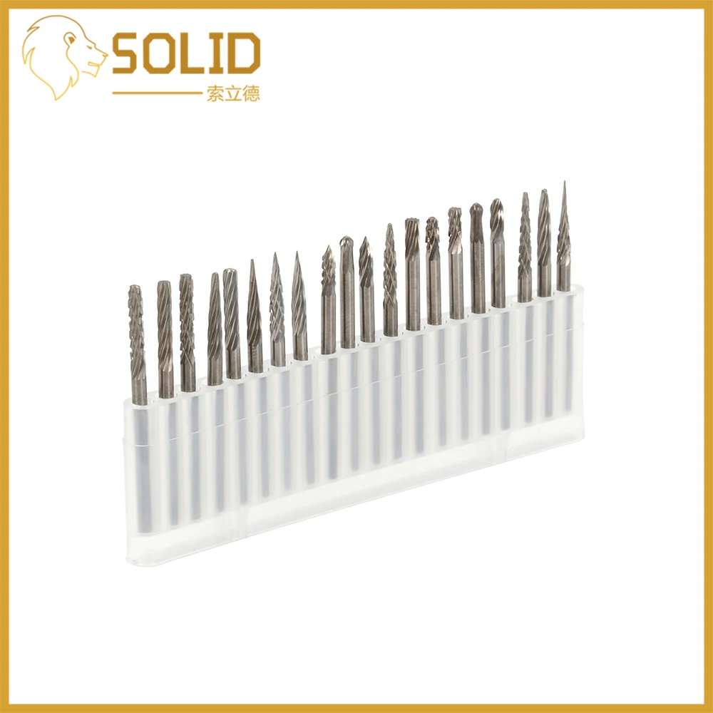 20Pcs Tungsten Carbide Rotary Burrs Set 3X3mm for Dremel Rotary Tools for Metal Nonmetal Carving 
20Pcs Tungsten Carbide Rotary Burrs Set 3X3mm for Dremel Rotary Tools for Metal Nonmetal Carving