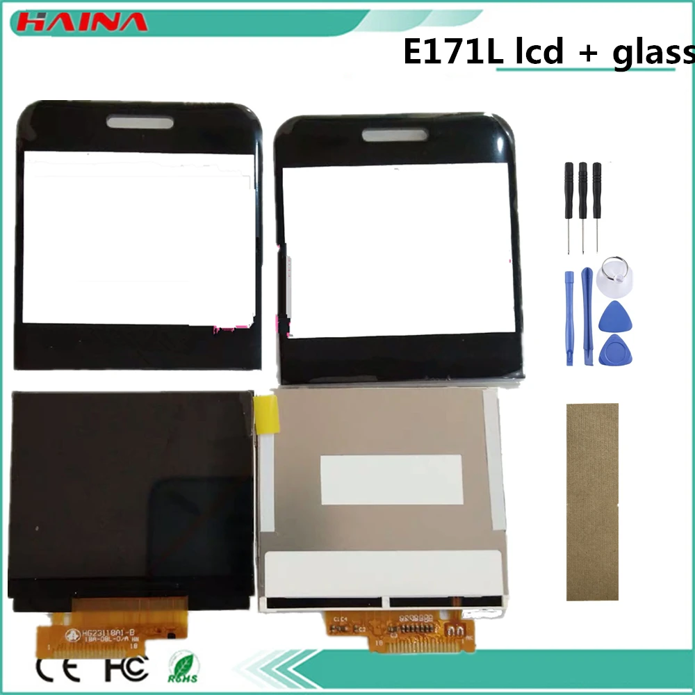 For Philips Xenium E171L Separate LCD Display With Touch Screen Sensor Glass Lens Black Color With Tools Tape
For Philips Xenium E171L Separate LCD Display With Touch Screen Sensor Glass Lens Black Color With Tools Tape