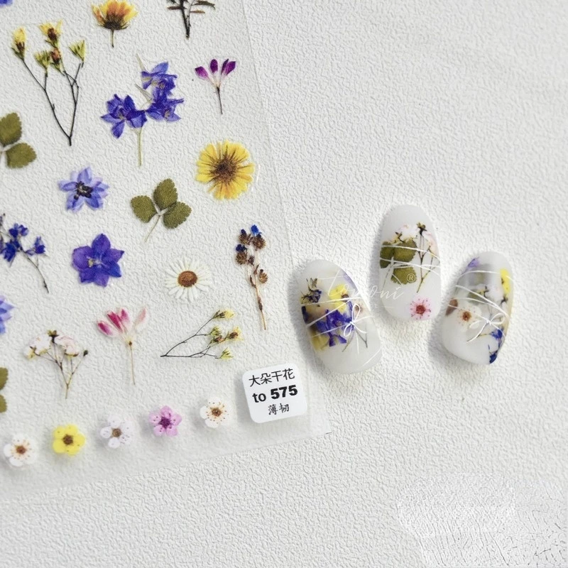 2021 Japanese Big Dried Flower 5D Nail Art Decoration Embossed Wildflowers Floral Leaves Fall Thin Nail Stickers Manicures DIY
2021 Japanese Big Dried Flower 5D Nail Art Decoration Embossed Wildflowers Floral Leaves Fall Thin Nail Stickers Manicures DIY