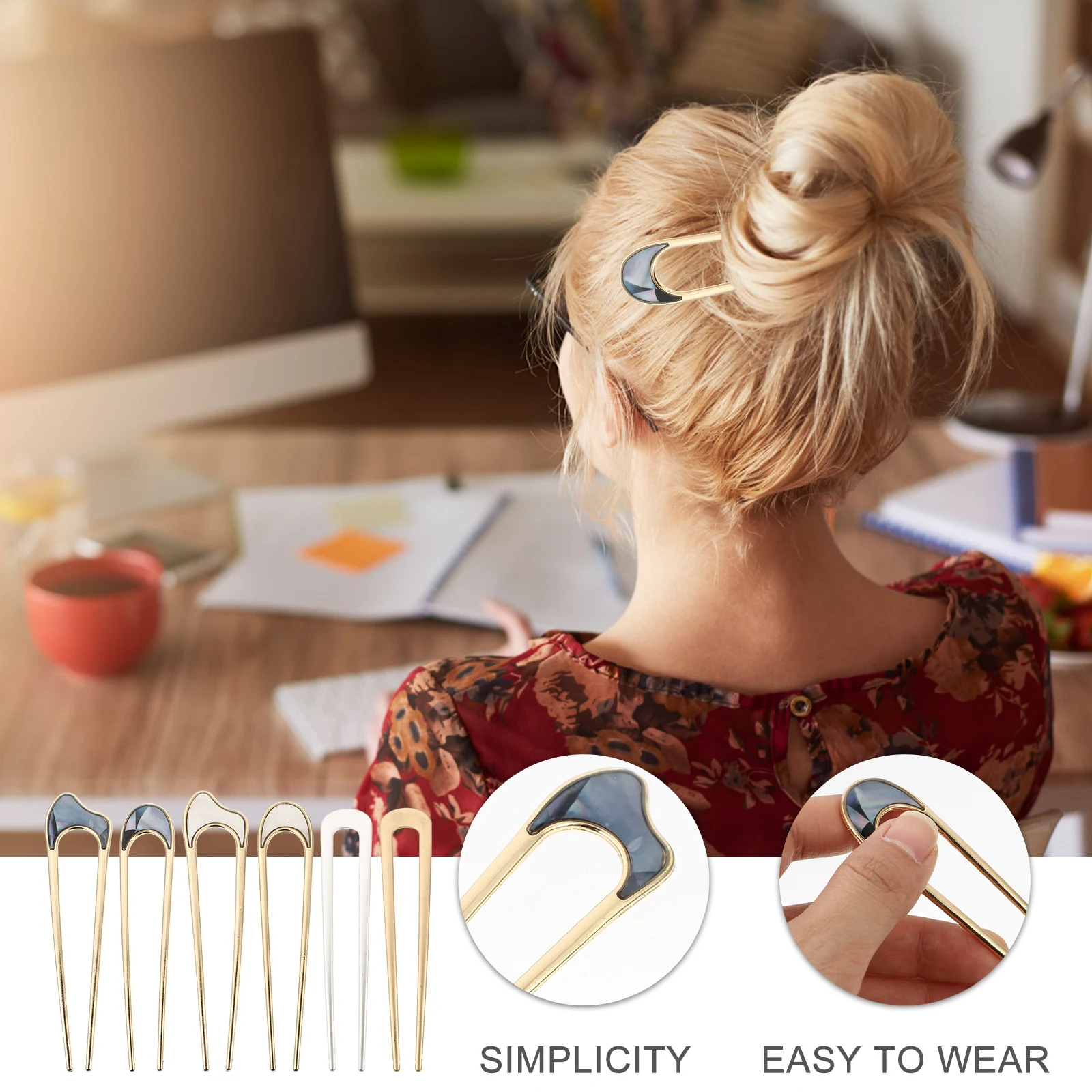 6pcs U-shaped Hair Clips High Quality Sturdy Durable Prime Premium Barrettes Hairpin for Women
6pcs U-shaped Hair Clips High Quality Sturdy Durable Prime Premium Barrettes Hairpin for Women