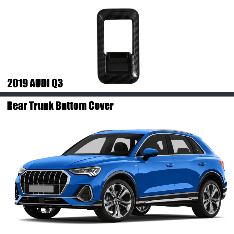 Для AUDI Q3 2019 2020 2021 углеродное волокно Автомобильный багажник открытая кнопка переключения крышка рамка отделка автомобильные аксессуары
Для AUDI Q3 2019 2020 2021 углеродное волокно Автомобильный багажник открытая кнопка переключения крышка рамка отделка автомобильные аксессуары