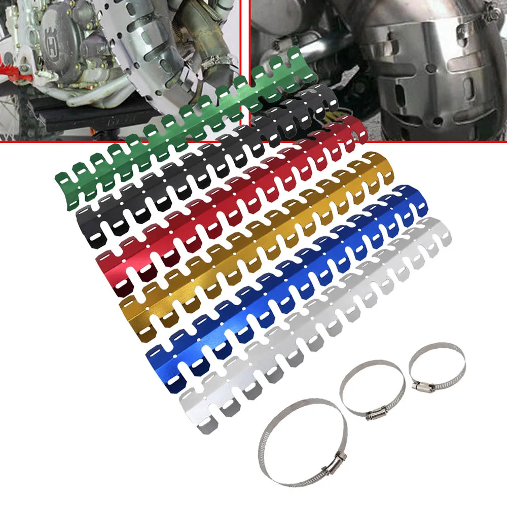 Universal Exhaust Muffler Pipe Protection Heat Shield Cover Guard For Honda Suzuki BMW Any 2 stroke engine off road
Universal Exhaust Muffler Pipe Protection Heat Shield Cover Guard For Honda Suzuki BMW Any 2 stroke engine off road