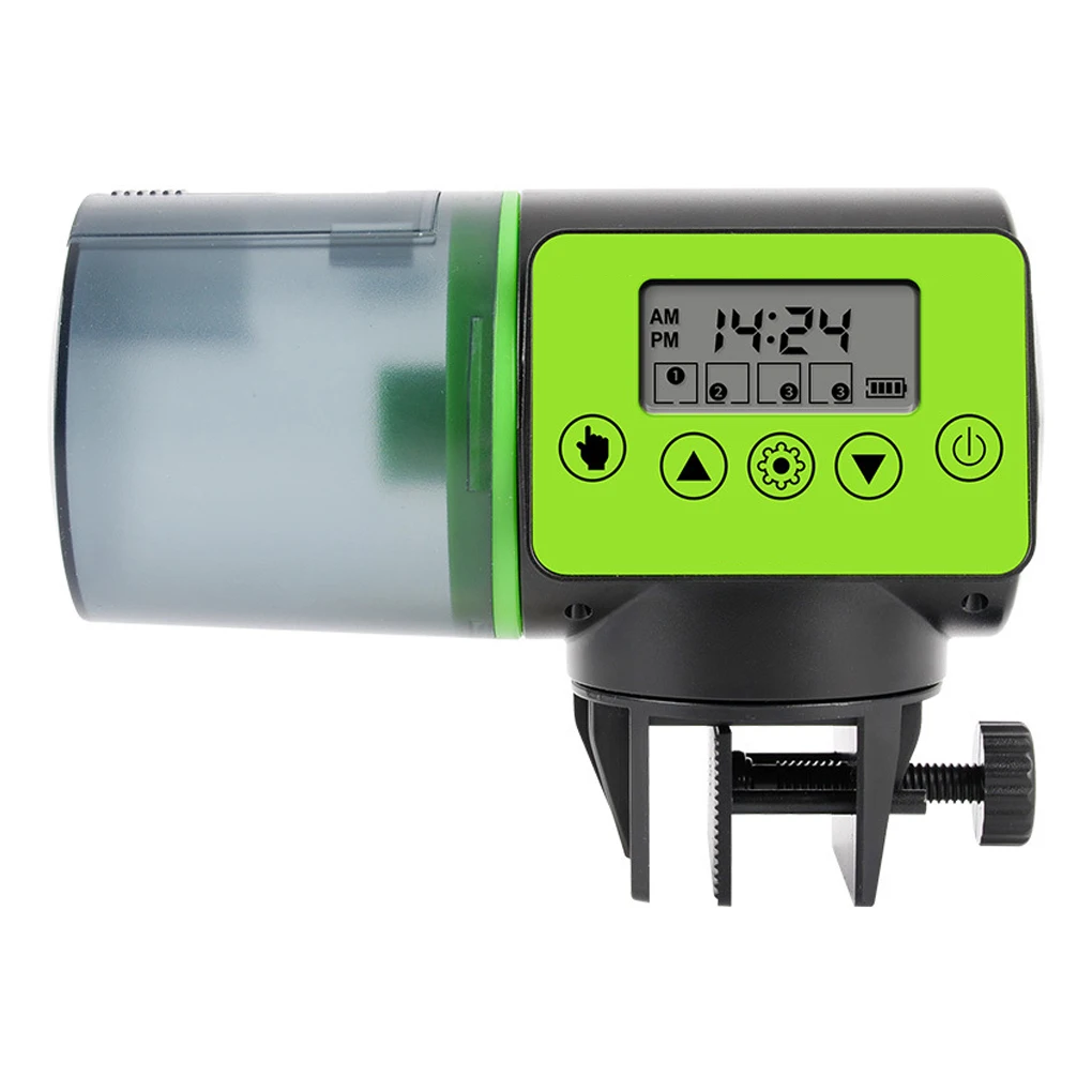 Smart Automatic Fish Feeder Aquarium Feeder Fish Tank Auto Feeding Dispenser with LCD Indicates Timer Aquarium Accessories
Smart Automatic Fish Feeder Aquarium Feeder Fish Tank Auto Feeding Dispenser with LCD Indicates Timer Aquarium Accessories