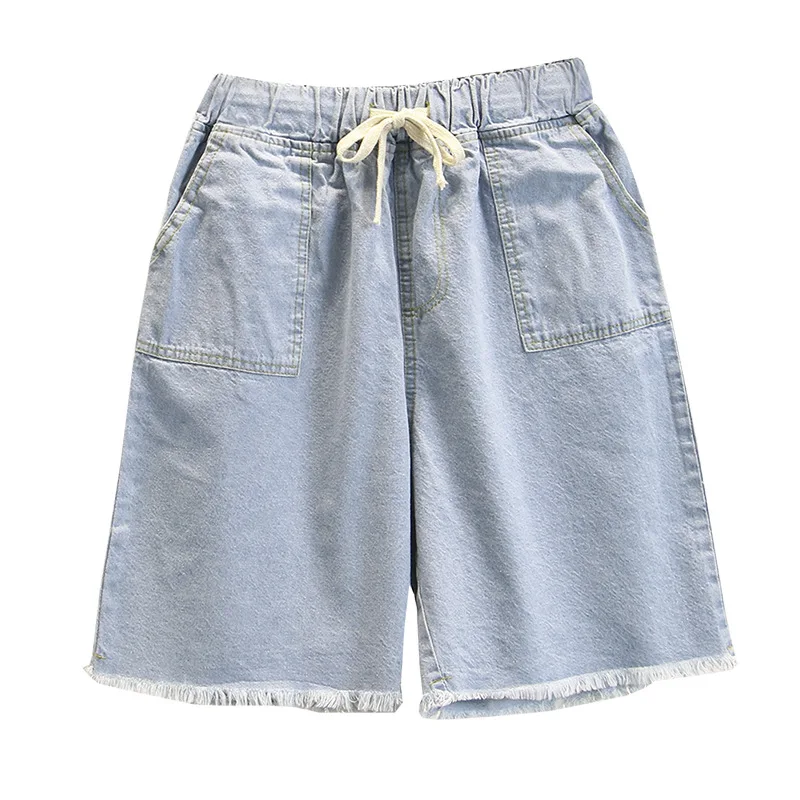 New 2021 Ladies Summer Plus Size Jeans Shorts For Women Large Loose Casual Cotton Blue Belt Pocket Denim Shorts 2XL 3XL 4XL 5XL
New 2021 Ladies Summer Plus Size Jeans Shorts For Women Large Loose Casual Cotton Blue Belt Pocket Denim Shorts 2XL 3XL 4XL 5XL