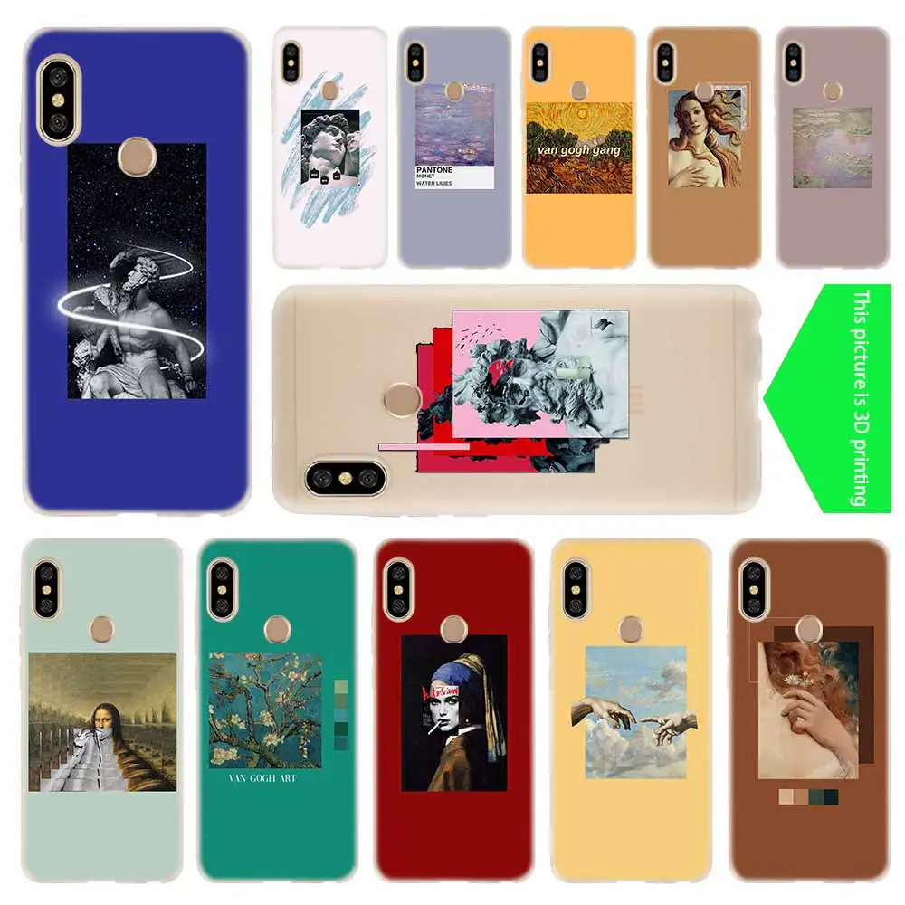 van Gogh Mona Lisa painting Soft Silicone Case For Xiaomi Redmi Note 10 11 9 8 7 Pro Max 11S 10S 9S 8T 4G Cover
van Gogh Mona Lisa painting Soft Silicone Case For Xiaomi Redmi Note 10 11 9 8 7 Pro Max 11S 10S 9S 8T 4G Cover