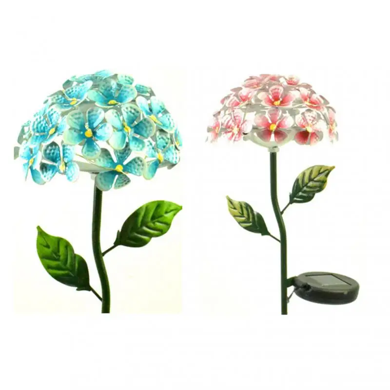 Outdoor Solar Ground Plug Lights Artificial Hydrangea Flower Decor Lamp Waterproof Garden Lawn Decoration Solar Street Light
Outdoor Solar Ground Plug Lights Artificial Hydrangea Flower Decor Lamp Waterproof Garden Lawn Decoration Solar Street Light