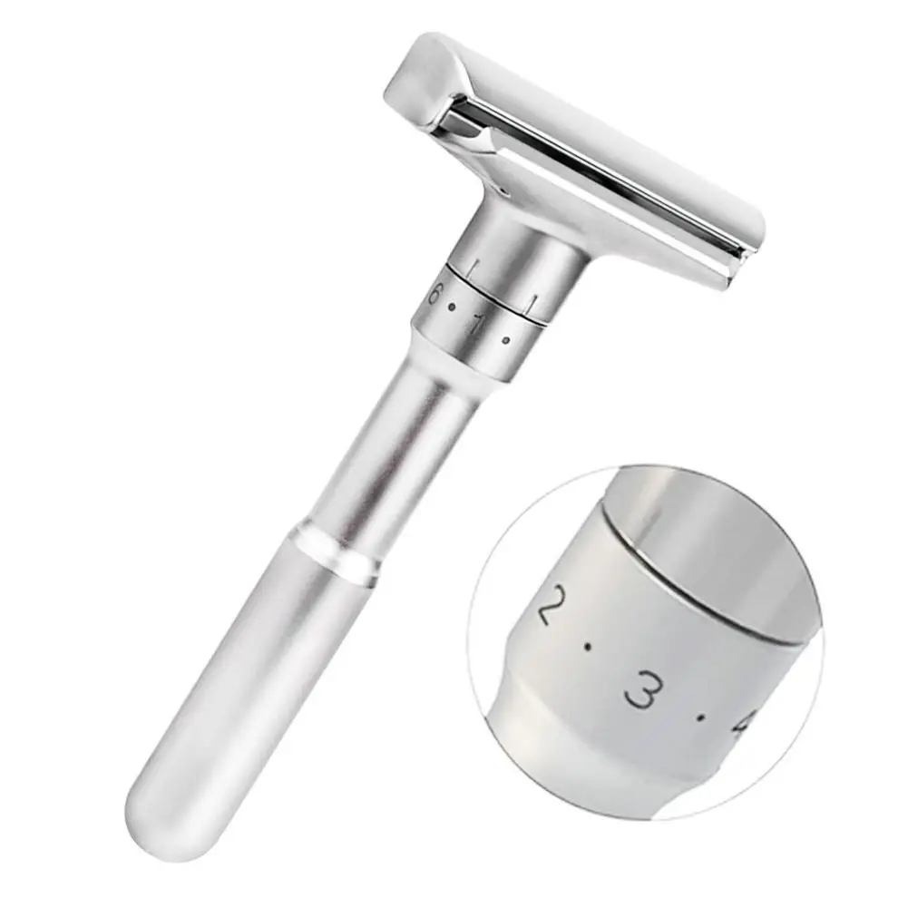 Adjustable Safety Razor Double Edge Classic Men's Swing Open Upgrade Adjustable Sharp Hand Shaving Razor Double Razor
Adjustable Safety Razor Double Edge Classic Men's Swing Open Upgrade Adjustable Sharp Hand Shaving Razor Double Razor