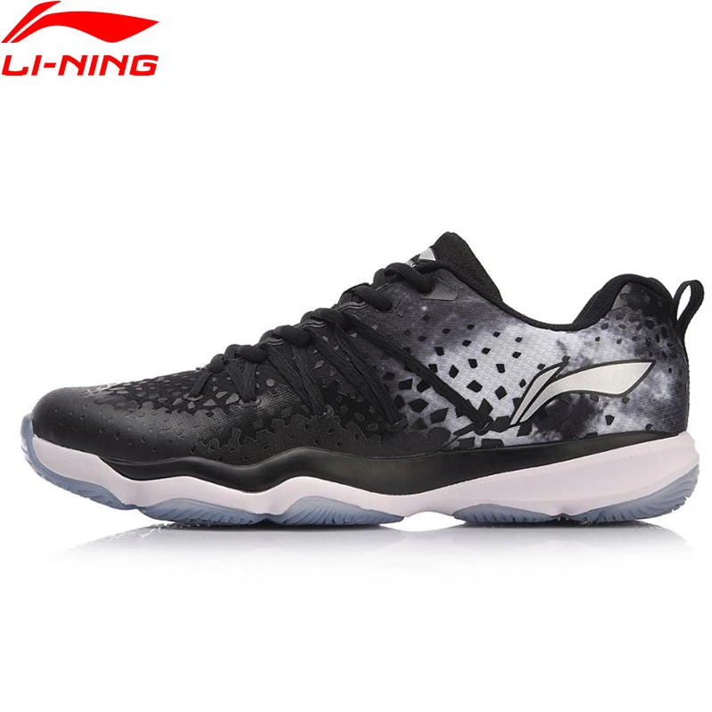 Мужская нескользящая обувь для бадминтона Li Ning спортивная фитнеса кроссовки AYTN035
