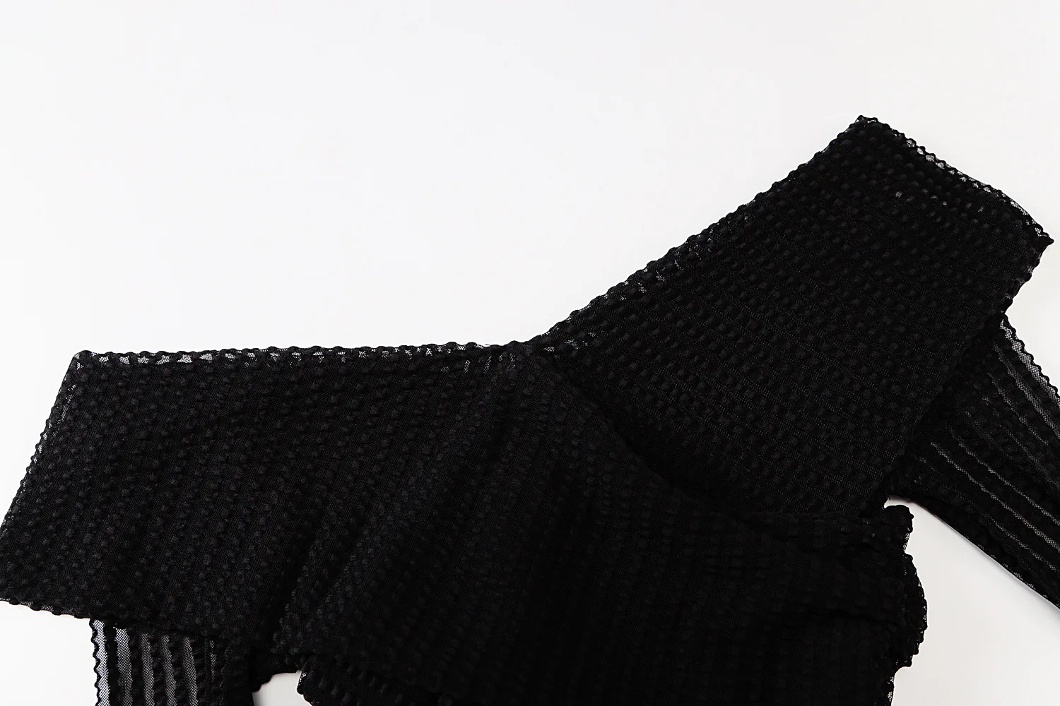 WDBOO Chest Crossover Off Shoulder See Through Net Knitting Black Bodysuit Long Sleeves One Piece Top Rompers for Women Outfit 
WDBOO Chest Crossover Off Shoulder See Through Net Knitting Black Bodysuit Long Sleeves One Piece Top Rompers for Women Outfit