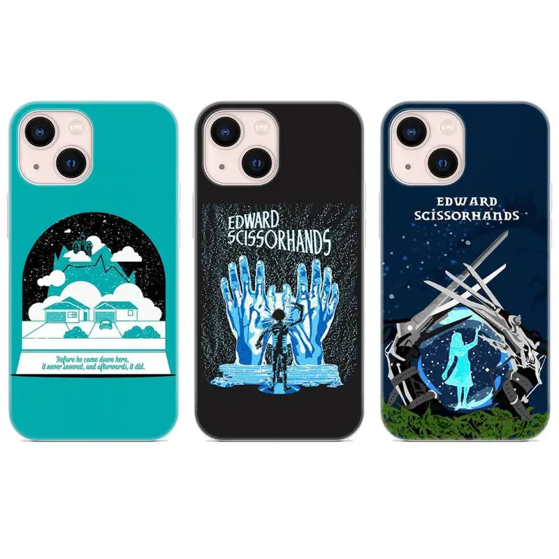 Edward Scissorhands Movie Love Fantasy Phone Case White Color For iPhone 13 12 Mini 11 Pro X XR XS Max 8 7 6 Plus Cover Funda
Edward Scissorhands Movie Love Fantasy Phone Case White Color For iPhone 13 12 Mini 11 Pro X XR XS Max 8 7 6 Plus Cover Funda