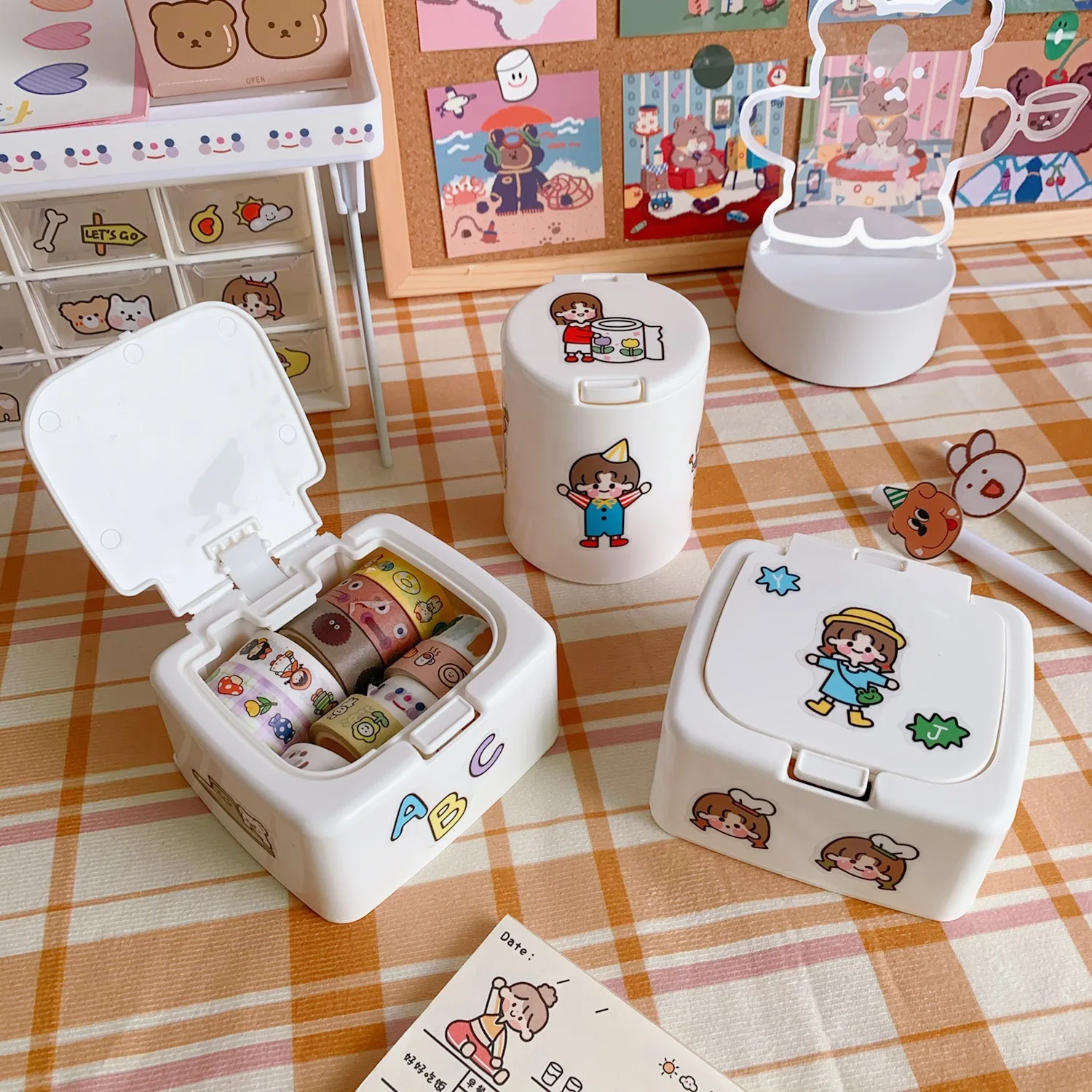 Desktop Button Storage Box with Lid Sundries Mini Jewelry Storage Box Organizer Box Container Round Rectangle Storage Bins
Desktop Button Storage Box with Lid Sundries Mini Jewelry Storage Box Organizer Box Container Round Rectangle Storage Bins