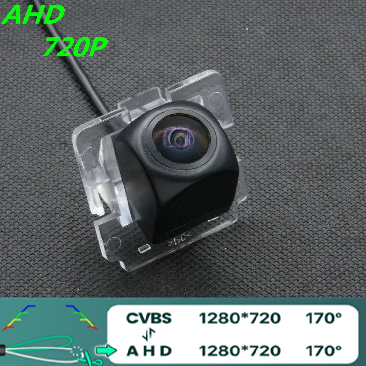 Камера заднего вида AHD 720P/1080P рыбий глаз для Mitsubishi Outlander 2003 2004 2005 2006 | Автомобили и