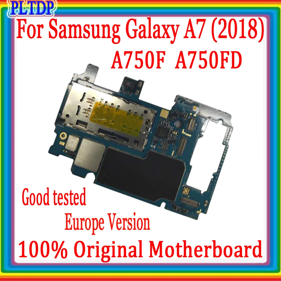 Материнская плата для Samsung Galaxy A7 A750F A750FD/A750FN/A750GN 100% оригинальная разблокированная ОС Android запасная логическая плата
Материнская плата для Samsung Galaxy A7 A750F A750FD/A750FN/A750GN 100% оригинальная разблокированная ОС Android запасная логическая плата