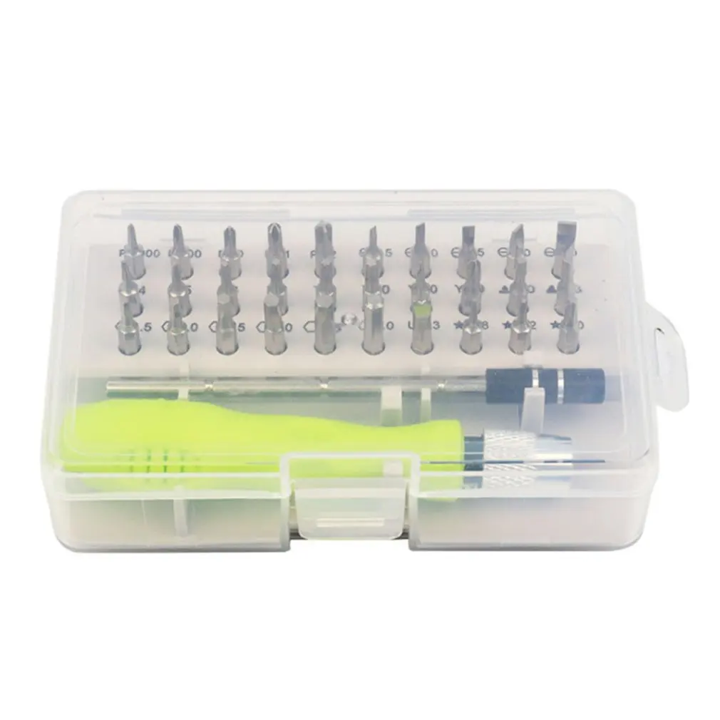 32 IN 1 Screwdriver Set Repair Tool Precision Screwdriver Driver Bit Set Magnetic Cell Phone Repair Device Hand Tool
32 IN 1 Screwdriver Set Repair Tool Precision Screwdriver Driver Bit Set Magnetic Cell Phone Repair Device Hand Tool