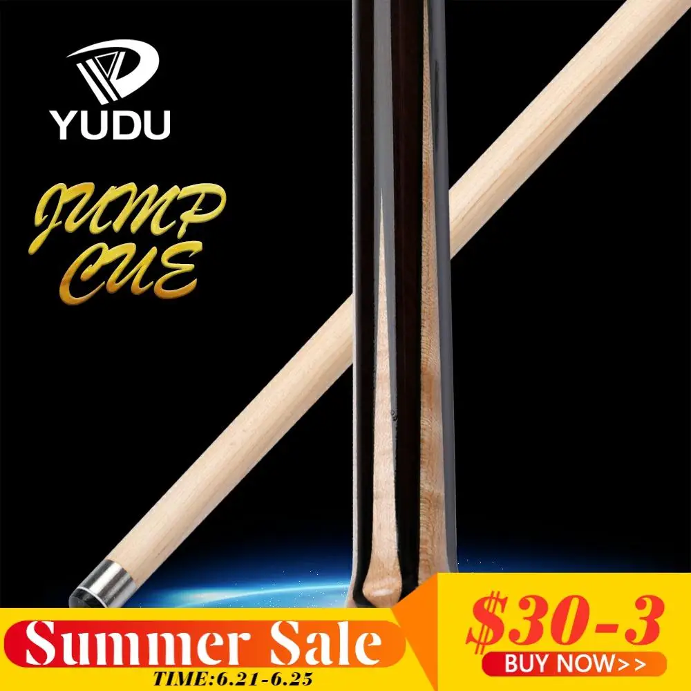 YUDU S1 Jump Cue 13.5mm Tip With Joint Protector Selected Maple Shaft Professional Billiard Cue 2 Pieces Cues Stick Kit 2019
YUDU S1 Jump Cue 13.5mm Tip With Joint Protector Selected Maple Shaft Professional Billiard Cue 2 Pieces Cues Stick Kit 2019