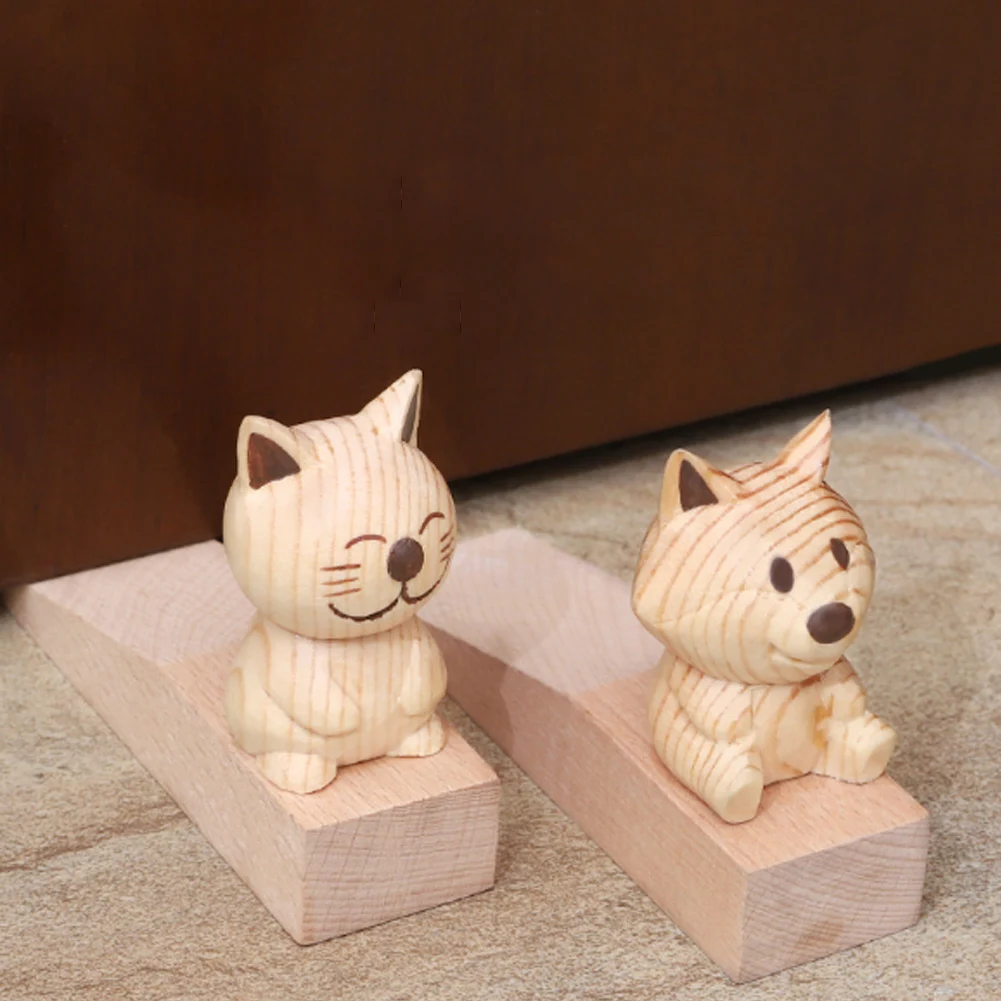 Cute Cartoon Animal Wooden Door Stopper Carmen Anti-slip Anti-collision Anti-wind Decorative Holder Heavy Duty Wall Protector
Cute Cartoon Animal Wooden Door Stopper Carmen Anti-slip Anti-collision Anti-wind Decorative Holder Heavy Duty Wall Protector
