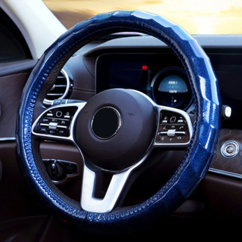 New Fashion Car Steering Wheel Cover Universal Four Seasons Antiskid Steering Wheel Protector for Men Women Girls Wave 9 Colors
New Fashion Car Steering Wheel Cover Universal Four Seasons Antiskid Steering Wheel Protector for Men Women Girls Wave 9 Colors