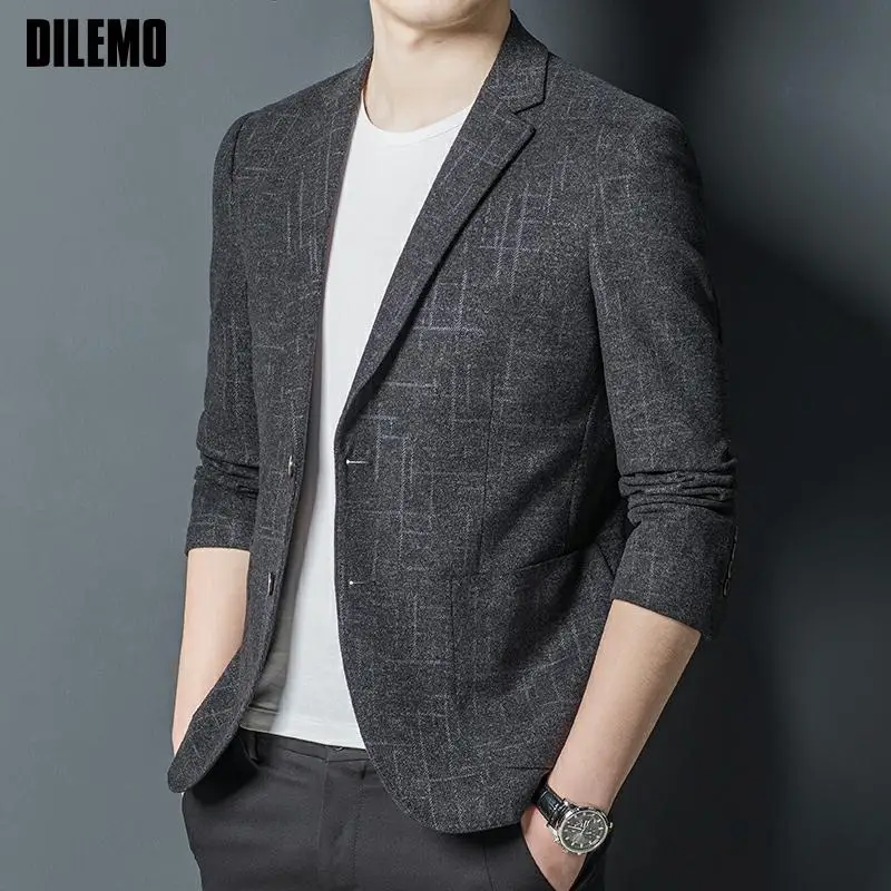 Top Grade New Designer Brand Casual Fashion Men Blazer Slim CasualBusiness Jacket Party Suit Coat Expensive Mens Clothing 2021
Top Grade New Designer Brand Casual Fashion Men Blazer Slim CasualBusiness Jacket Party Suit Coat Expensive Mens Clothing 2021