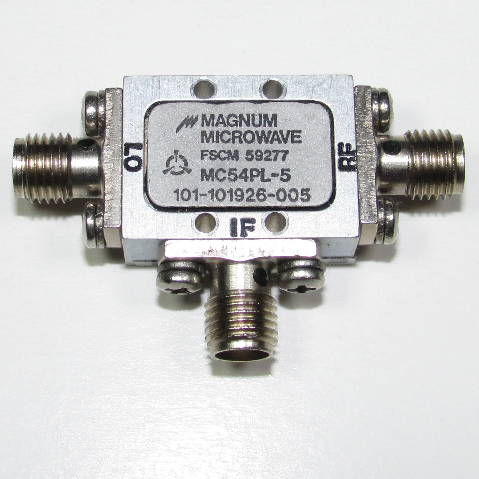 Magnum mc54pl-5 3,5-12ghz SMA RF микроволновый коаксиальный двойной сбалансированный миксер
Magnum mc54pl-5 3,5-12ghz SMA RF микроволновый коаксиальный двойной сбалансированный миксер