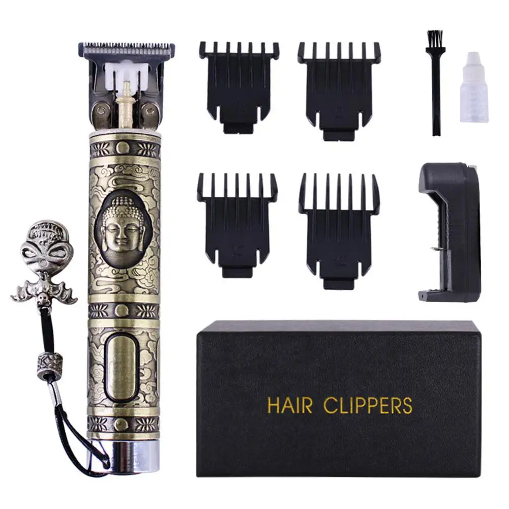 For Professional T9 Wireless Hair Clippers Copper Tube Barber Low Vibration Vintage Sculpted Carving Haircut Rechargeable
For Professional T9 Wireless Hair Clippers Copper Tube Barber Low Vibration Vintage Sculpted Carving Haircut Rechargeable