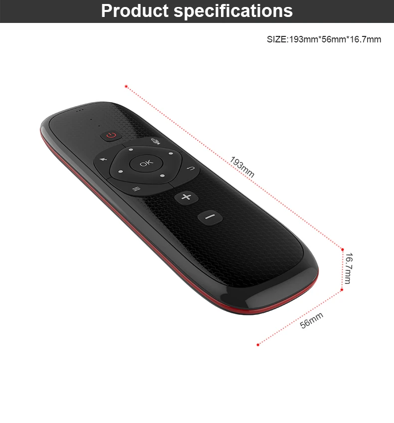 W1/W2 Air Mouse Voice Remote Control 2.4G Wireless Mini Touch Keyboard Gyroscope for Smart Android TV Box H96 Max
W1/W2 Air Mouse Voice Remote Control 2.4G Wireless Mini Touch Keyboard Gyroscope for Smart Android TV Box H96 Max