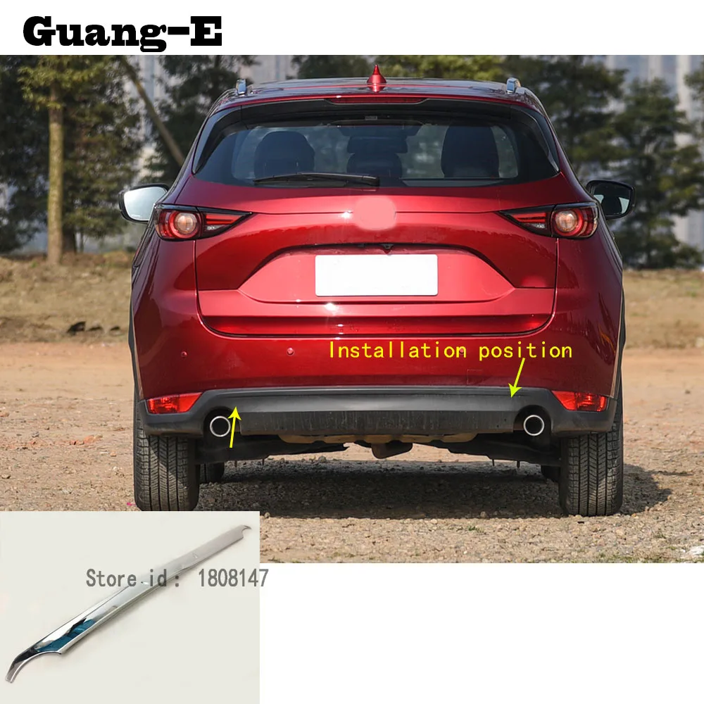 Car Body Protection Bumper ABS Chrome Trim Rear Back Tail Bottom Panel 1pcs For Mazda CX-5 CX5 2nd Gen 2017 2018 2019 2020
Car Body Protection Bumper ABS Chrome Trim Rear Back Tail Bottom Panel 1pcs For Mazda CX-5 CX5 2nd Gen 2017 2018 2019 2020