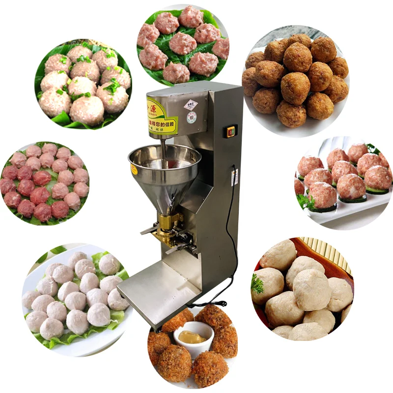 

Automatic Meatball Making Machine Commercial Beef Ball Rolling Forming Machine Industrial Meat Ball Maker Price