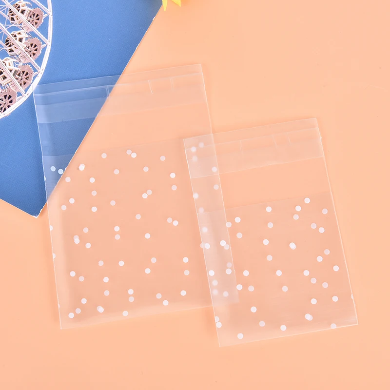 100 PCS Frosted Cute Dots Plastic Pack Candy Cookie Soap Packaging Bags Cupcake Wrapper Self Adhesive Sample Gift Bag
100 PCS Frosted Cute Dots Plastic Pack Candy Cookie Soap Packaging Bags Cupcake Wrapper Self Adhesive Sample Gift Bag