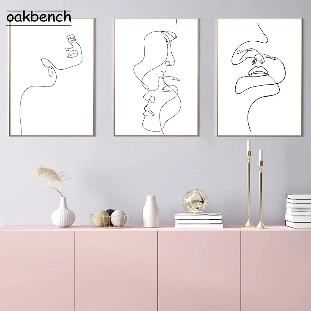 Минималистичные фигурки линий художественный принт Плакаты для влюбленных поцелуй настенная живопись на холсте Современные настенные кар...
Минималистичные фигурки линий художественный принт Плакаты для влюбленных поцелуй настенная живопись на холсте Современные настенные кар...