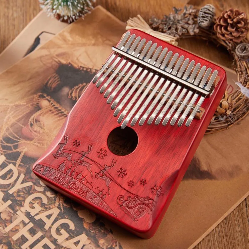 17 Keys Kalimba Thumb Piano High Quality Mahogany Body Musical Instruments With Learning Book Kalimba Piano 2022 Christmas Gift
17 Keys Kalimba Thumb Piano High Quality Mahogany Body Musical Instruments With Learning Book Kalimba Piano 2022 Christmas Gift