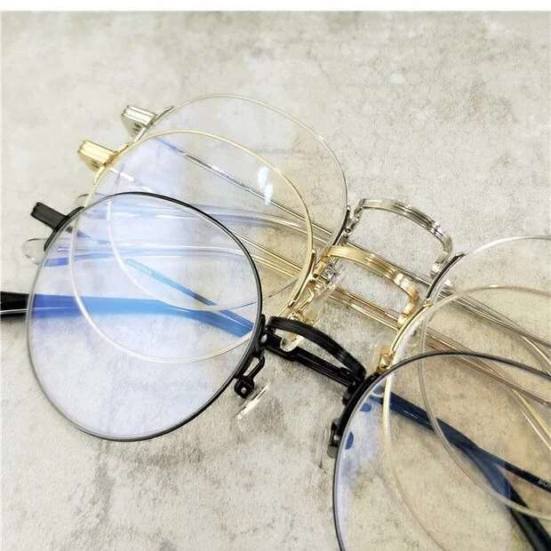 sonicwalker Korean brand round black slim titanium metal acetato frames eyeglasses eyewear prescription Transparent glasses
sonicwalker Korean brand round black slim titanium metal acetato frames eyeglasses eyewear prescription Transparent glasses