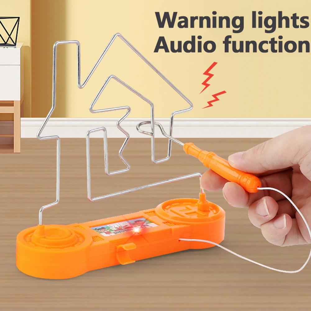 2022 New Classic Electric Kindergarten Science Electric Bump Maze Toys Wire Maze Game Concentration Exercises Toy for Children
2022 New Classic Electric Kindergarten Science Electric Bump Maze Toys Wire Maze Game Concentration Exercises Toy for Children