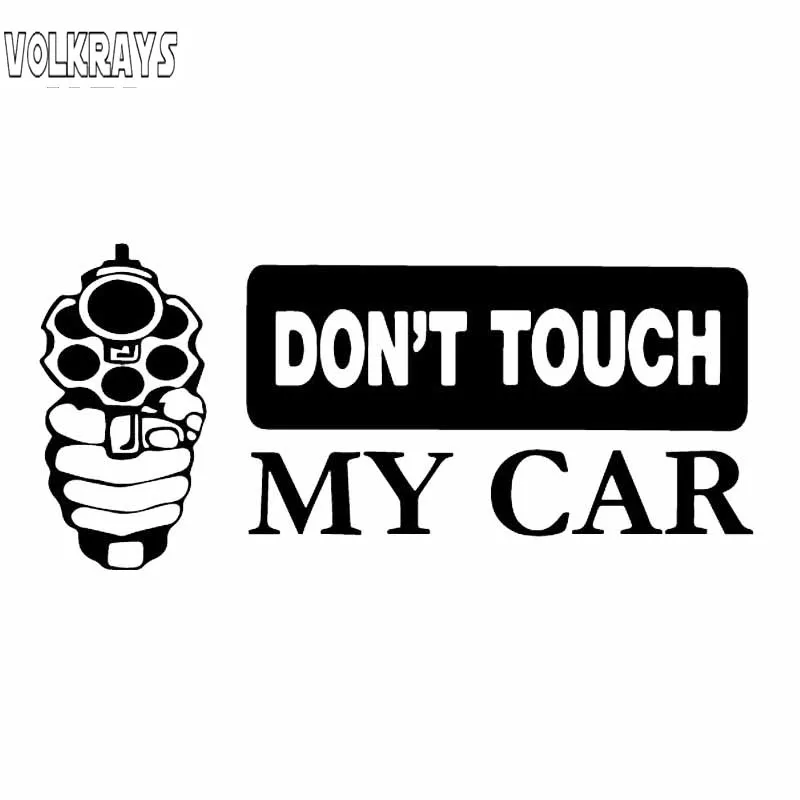 Volkrays Personality Car Sticker Don't Touch My Accessories Reflective Waterproof Vinyl Decal Black/Silver,6cm*14cm
Volkrays Personality Car Sticker Don't Touch My Accessories Reflective Waterproof Vinyl Decal Black/Silver,6cm*14cm