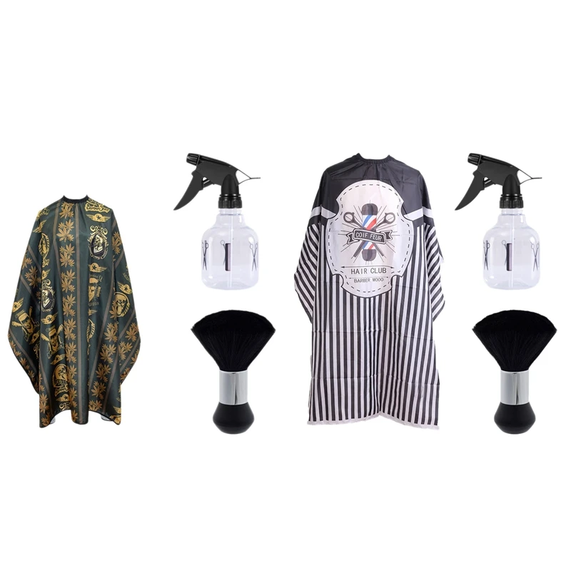 Haircut Shawl Waterproof Hair Dye Cloak Neck Brush High Pressure Continuous Spray Bottle Set Barber Cape
Haircut Shawl Waterproof Hair Dye Cloak Neck Brush High Pressure Continuous Spray Bottle Set Barber Cape