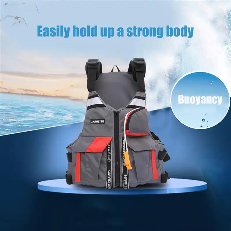 Fishing Life Jacket Outdoor Sport Life Vest Multi Pockets Buoyancy Unisex Safety Jacket Adjustable Buoyancy Vest 
Fishing Life Jacket Outdoor Sport Life Vest Multi Pockets Buoyancy Unisex Safety Jacket Adjustable Buoyancy Vest