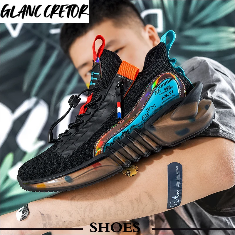 Summer Men Running Shoes Breathable Sneakers High Quality Antiskid Damping Jogging Shoes Training Sports Shoes Zapatillas
Summer Men Running Shoes Breathable Sneakers High Quality Antiskid Damping Jogging Shoes Training Sports Shoes Zapatillas