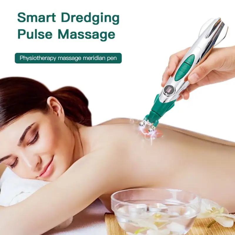 Electronic Acupuncture Pen Eletric Muscle Stimulator Acupuncture Point Massage Meridian Energy Pen Relief Pain Massage Therapy
Electronic Acupuncture Pen Eletric Muscle Stimulator Acupuncture Point Massage Meridian Energy Pen Relief Pain Massage Therapy