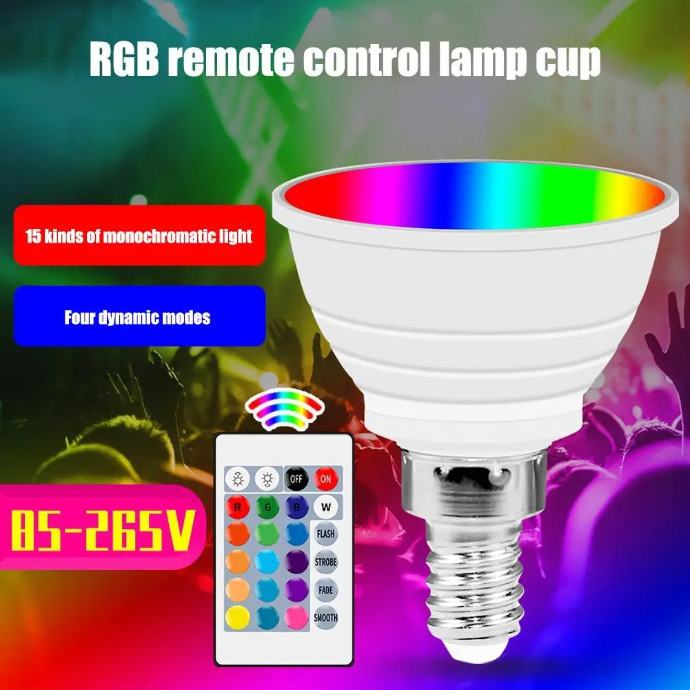E27 E14 Rgb Night Light Colorful RGB Led Light Bulbs Decorative Room Decor Lamp Birthday Party Decorations Toys For Children
E27 E14 Rgb Night Light Colorful RGB Led Light Bulbs Decorative Room Decor Lamp Birthday Party Decorations Toys For Children