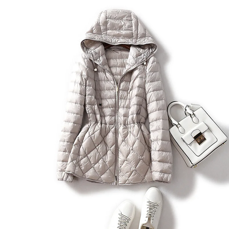 LY VAREY LIN New Autumn Winter Light Thin Down Jacket Women Casual Hooded Zipper White Duck Down Coat Slim Warm Short Outwear
LY VAREY LIN New Autumn Winter Light Thin Down Jacket Women Casual Hooded Zipper White Duck Down Coat Slim Warm Short Outwear