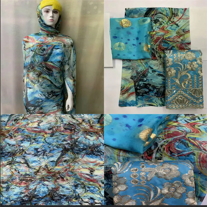 2+3+2 Yards Soft Silk Fabric Fashion High Quality 100% Silk Printing Fabric Dress Cloth Material For Sewing Textile! LXF88121
2+3+2 Yards Soft Silk Fabric Fashion High Quality 100% Silk Printing Fabric Dress Cloth Material For Sewing Textile! LXF88121