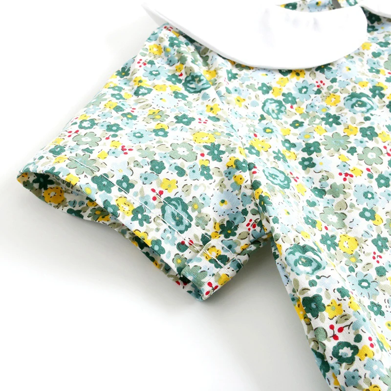 Summer Baby Girl Clothes Kids Baby Girls Doll Collar Sets Floral T-shirt + Triangle Pants Clothing Suit Children Clothing Sets
Summer Baby Girl Clothes Kids Baby Girls Doll Collar Sets Floral T-shirt + Triangle Pants Clothing Suit Children Clothing Sets