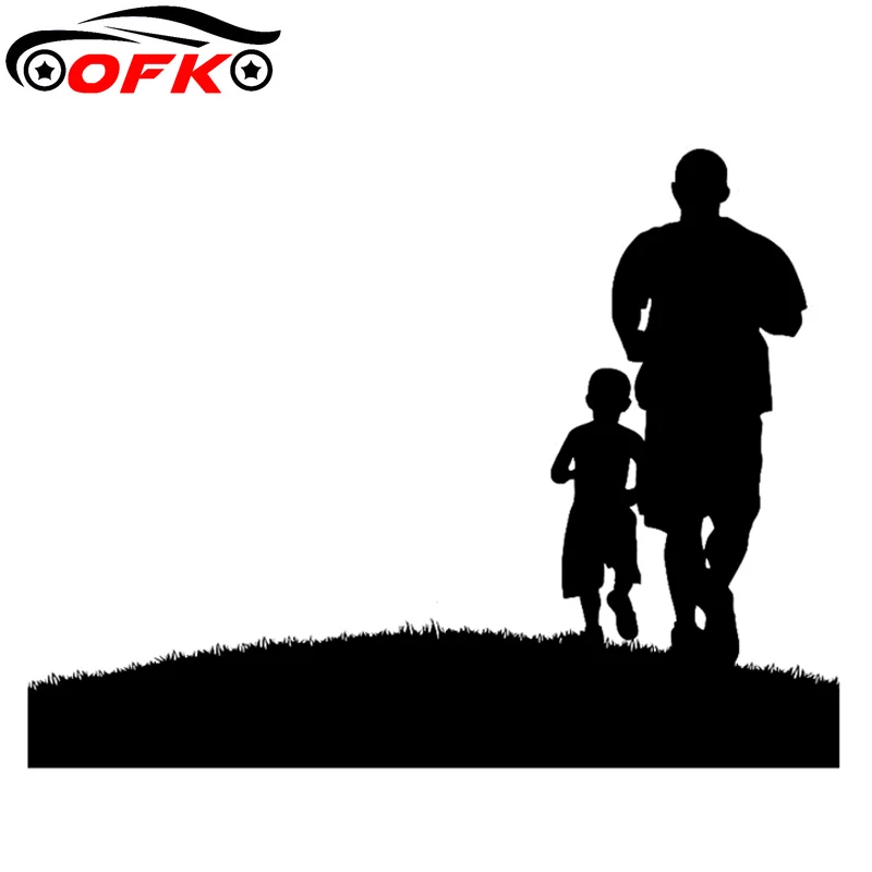 Interesting Cartoon Dad Sport Jogging Black/Silver Decoration Silhouette Vinyl Car Sticker 13.5CM*10.3CM 
Interesting Cartoon Dad Sport Jogging Black/Silver Decoration Silhouette Vinyl Car Sticker 13.5CM*10.3CM