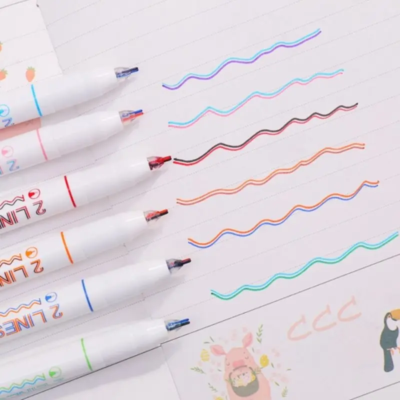 Многофункциональная симпатичная креативная двухстрочная маркированная стерео цветная гелевая ручка, ручка для создания гелевых чернил, ш... 
Многофункциональная симпатичная креативная двухстрочная маркированная стерео цветная гелевая ручка, ручка для создания гелевых чернил, ш...