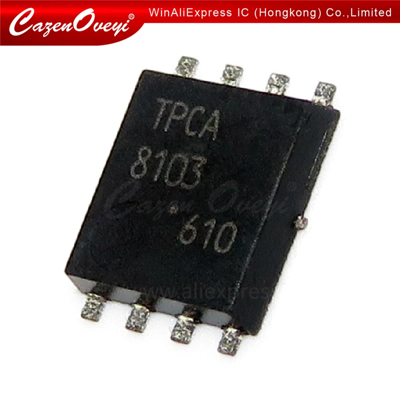 5 шт./лот TPCA8103 TPCA8023-H TPC8125 TPC8110 TPC8109 TPC8107 TP5400 TP5410 TP4303E TP4213 TP4056E лапками углублением SOP-8