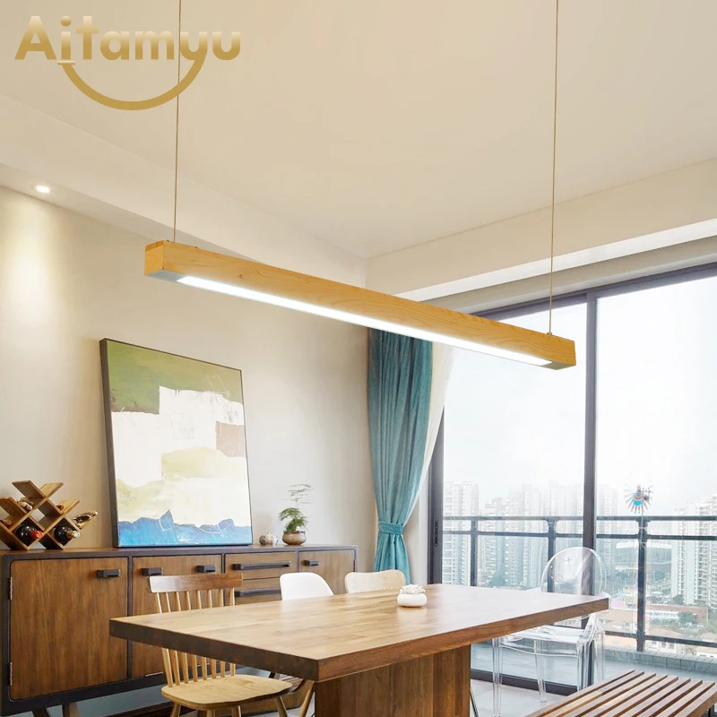 Nordic Modern Wooden 220V LED Pendant Lights With Wood Lampshade For Dining Room Long Shaped Cord Hanging Office Lighting
Nordic Modern Wooden 220V LED Pendant Lights With Wood Lampshade For Dining Room Long Shaped Cord Hanging Office Lighting