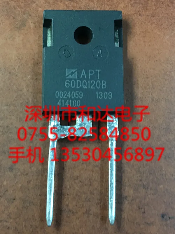 (5 Pieces) APT60DQ120B TO-247-2 
(5 Pieces) APT60DQ120B TO-247-2