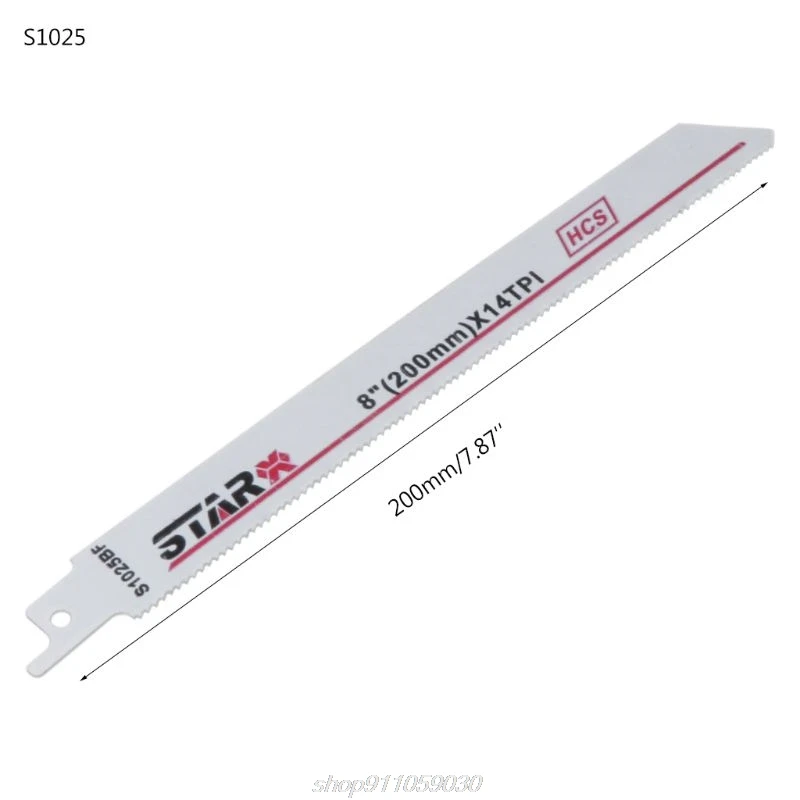 High Carbon Steel S1025BF 200mm 8" Reciprocating Saw Blade Effective Flexible For Cutting Wood Woodworking D22 20 Dropshipping
High Carbon Steel S1025BF 200mm 8" Reciprocating Saw Blade Effective Flexible For Cutting Wood Woodworking D22 20 Dropshipping