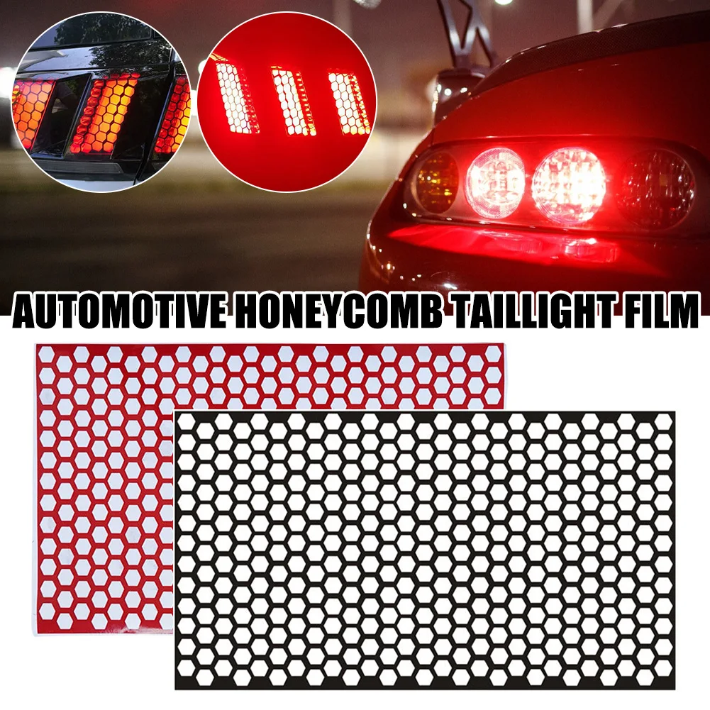 2Pc Car Taillight Honeycomb Sticker PVC Decals Sticker Rear Light Decoration Carbon Fiber Self Adhesive Car Exterior Accessories
2Pc Car Taillight Honeycomb Sticker PVC Decals Sticker Rear Light Decoration Carbon Fiber Self Adhesive Car Exterior Accessories